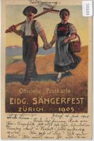 Eidg. Sängerfest Zürich 1905