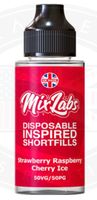 Mix Labs-Strawberry,Raspberry Cherry Ice-50/50 - 100ml
