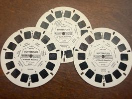View-Master 3D: Nr. B 610 BUTTERFLIES of North America