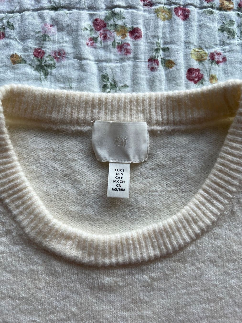 H&M Pullover & Sweatshirts: Pullover weiss oversize / Gr. S – Gebraucht aus Meggen von heyleg1 2
