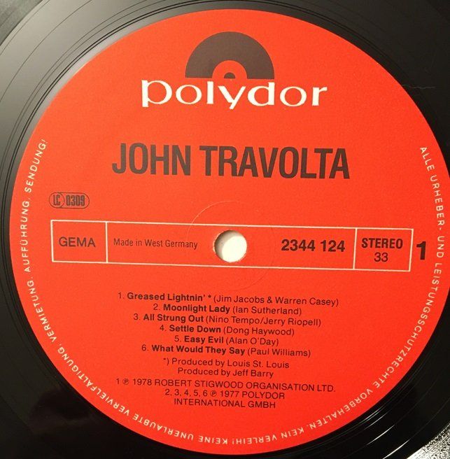 Dischi in vinile: John Travolta - John Travolta (LP) – Usato da Grüningen venduto da azulgrisvinyl 3