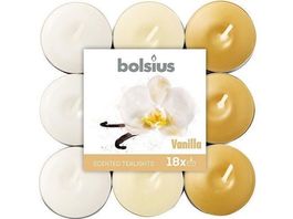 Bolsius Duft Teelichter Vanille