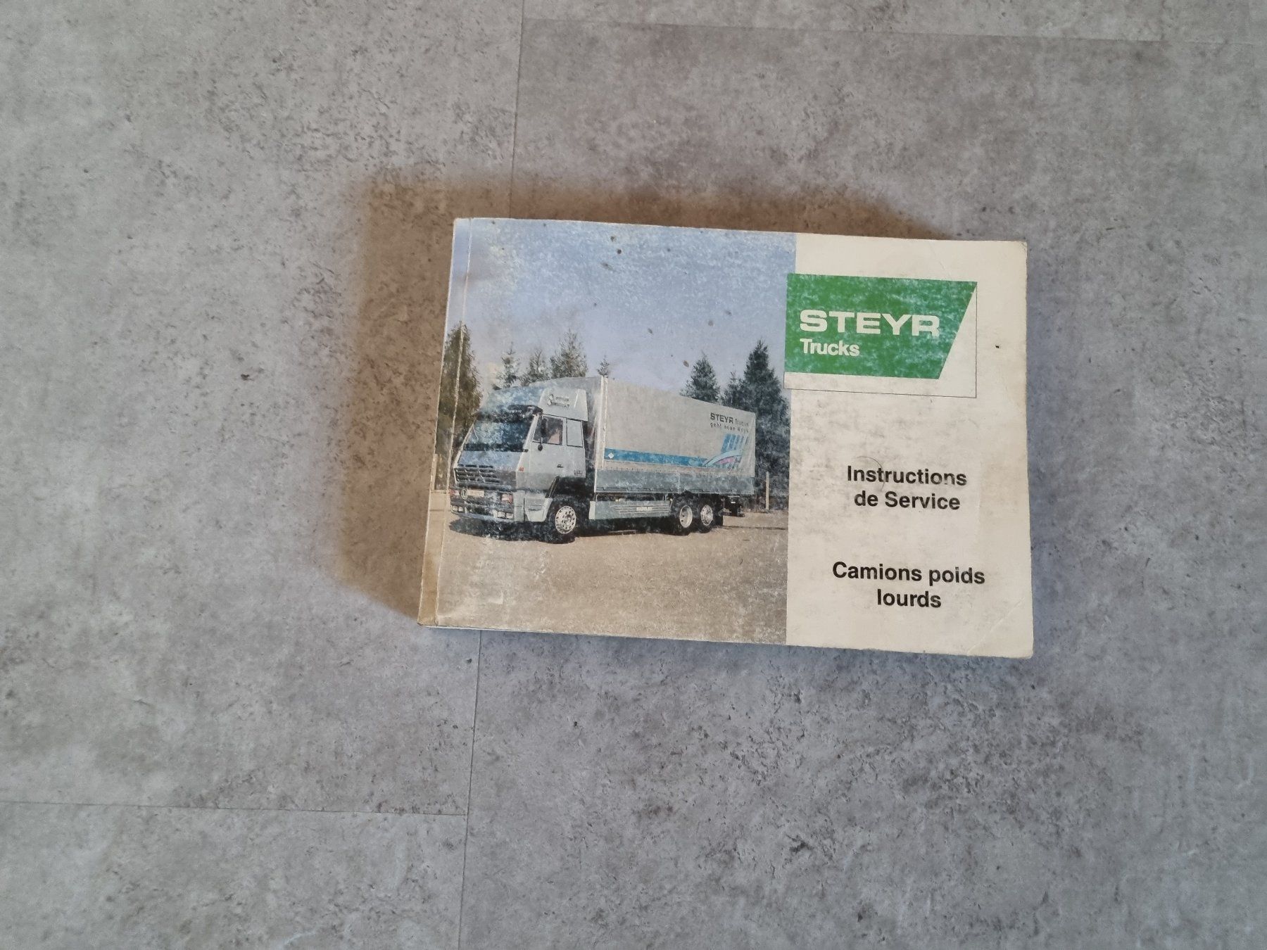 Autocarri: Camion Steyr lourds instructions service – Usato da Savièse venduto da Laguinee