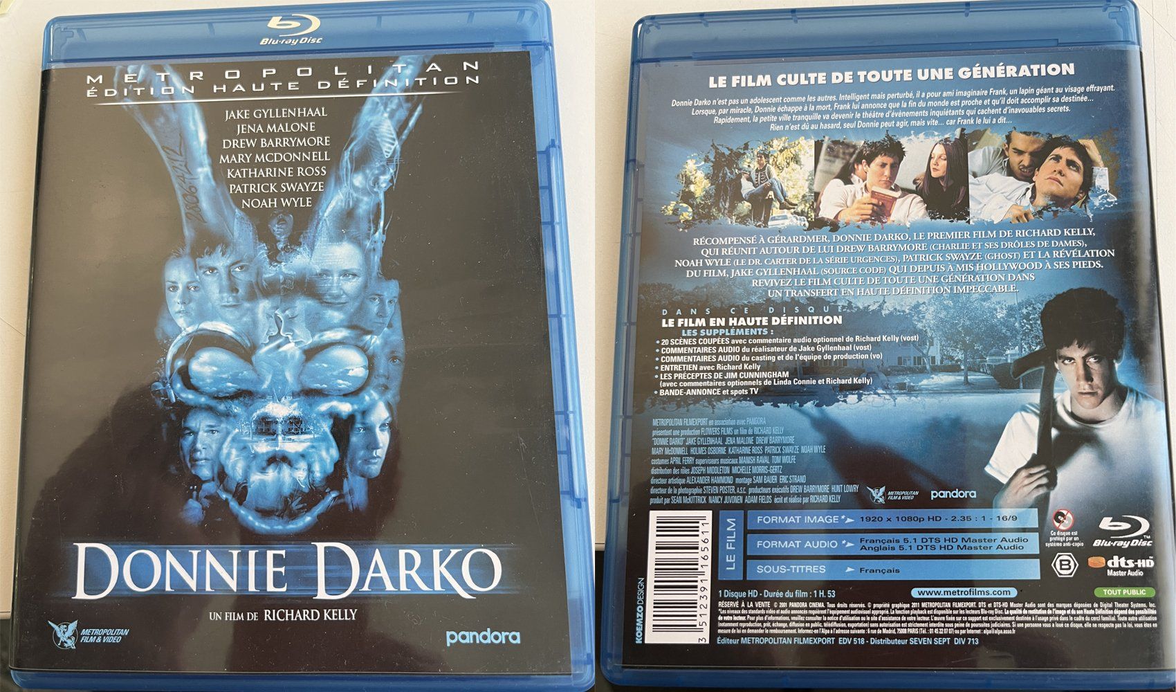 Tutti i DVDs: Blu-Ray Donnie Darko – Usato da Satigny venduto da carbone888