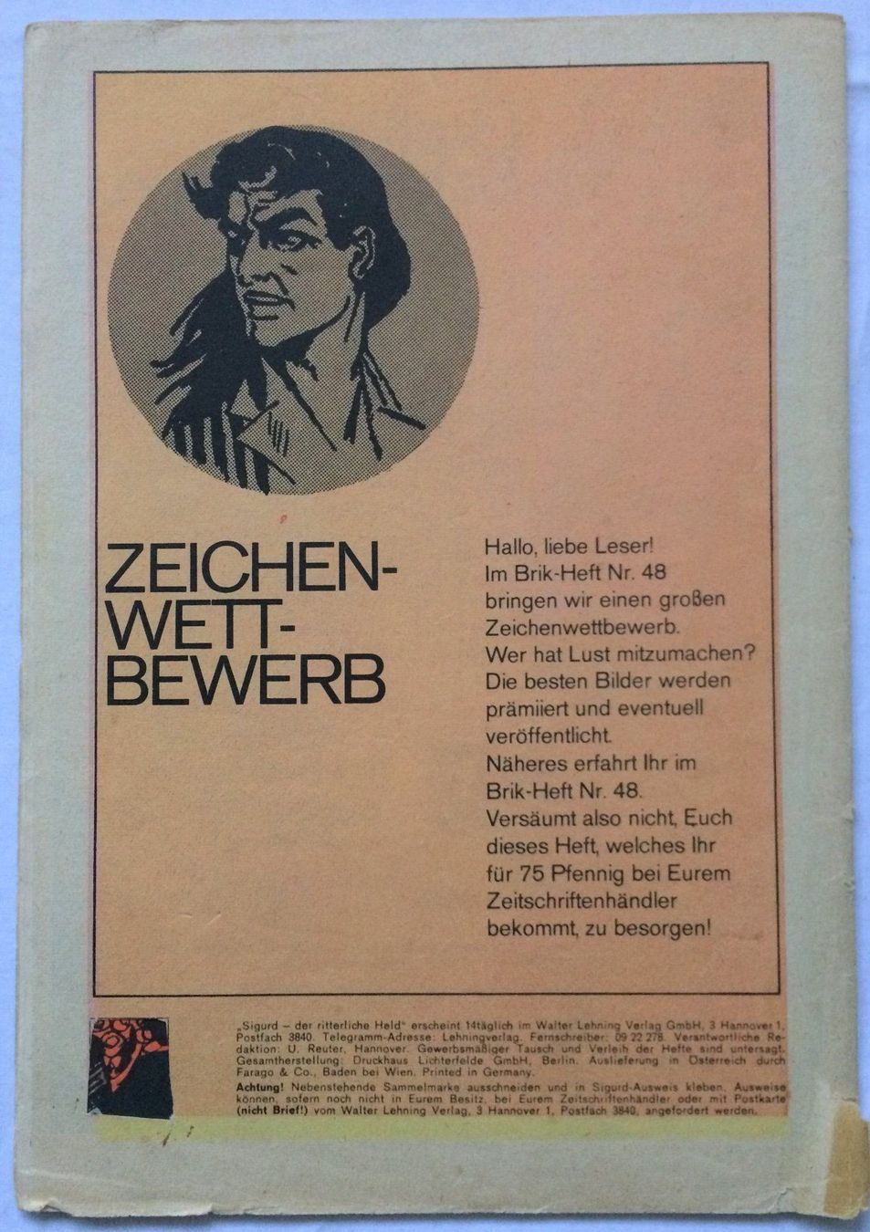 Fumetti: SIGURD - DER RITTERLICHE HELD - Nr.158 – Usato da Schaffhausen venduto da durruti 4