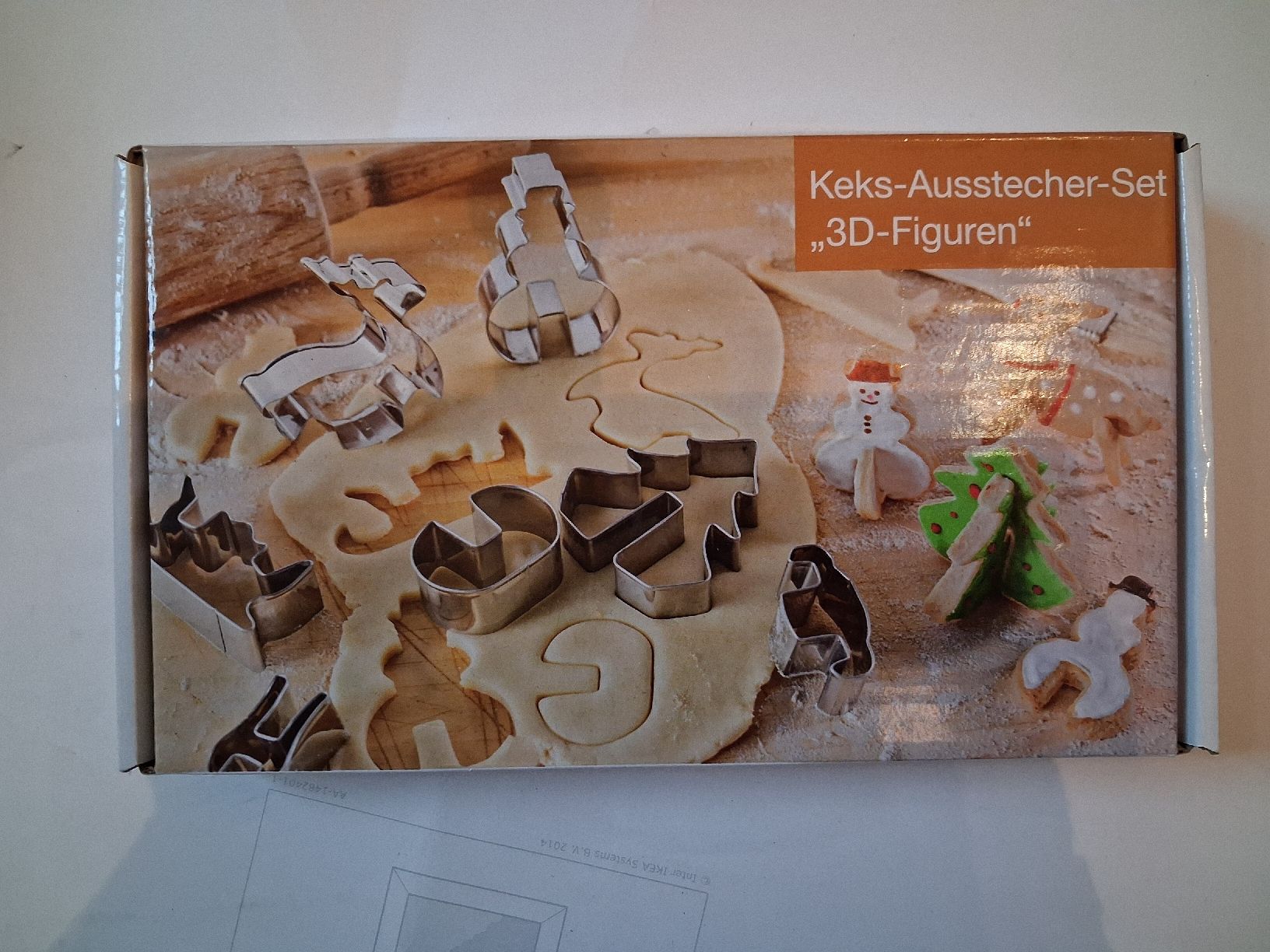 Teglie da forno: 3D-Weihnachts-Guetzli Ausstecher Set – Usato da Weiach venduto da Musikmaengu