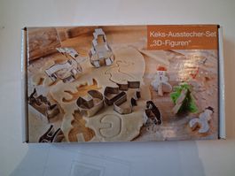 3D-Weihnachts-Guetzli Ausstecher Set