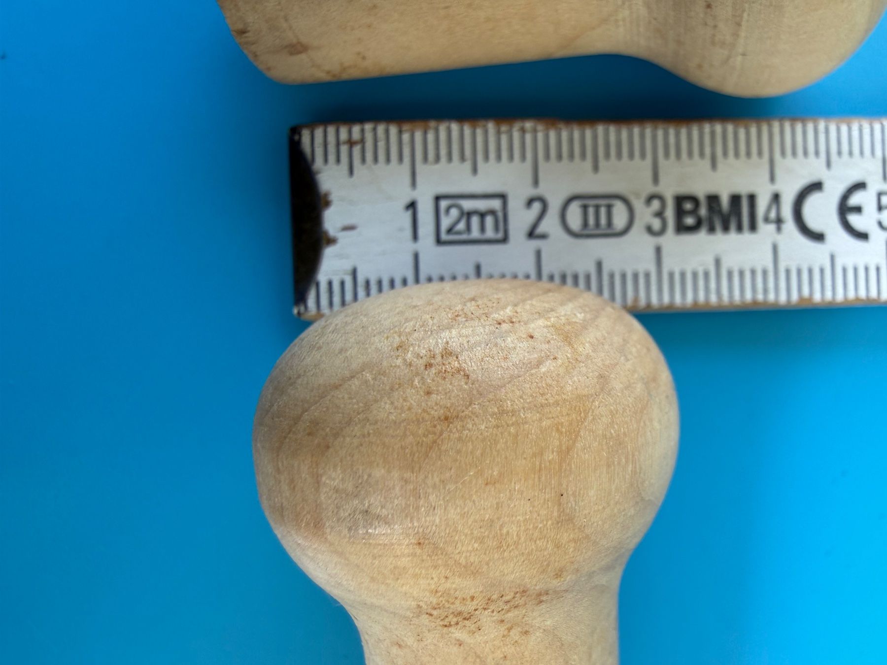 Ferramenta: 8 X MÖBELKNOPF  HOLZ  ROH – Usato da Subingen venduto da ArtBead 2