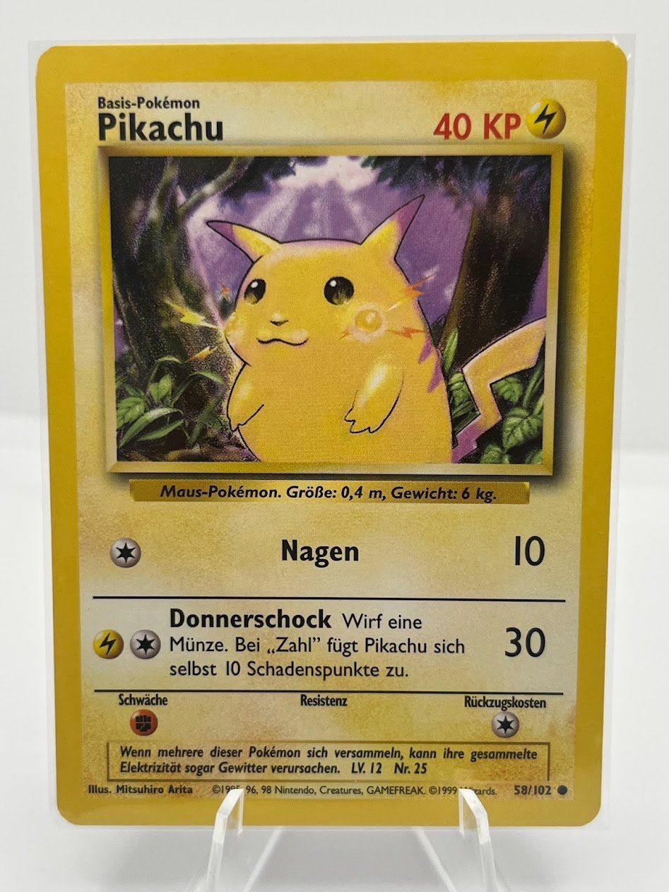 Pokémon Carte collezionabili: Pokemon Karte - Pikachu Baseset – Usato da schaan venduto da Schokoloco