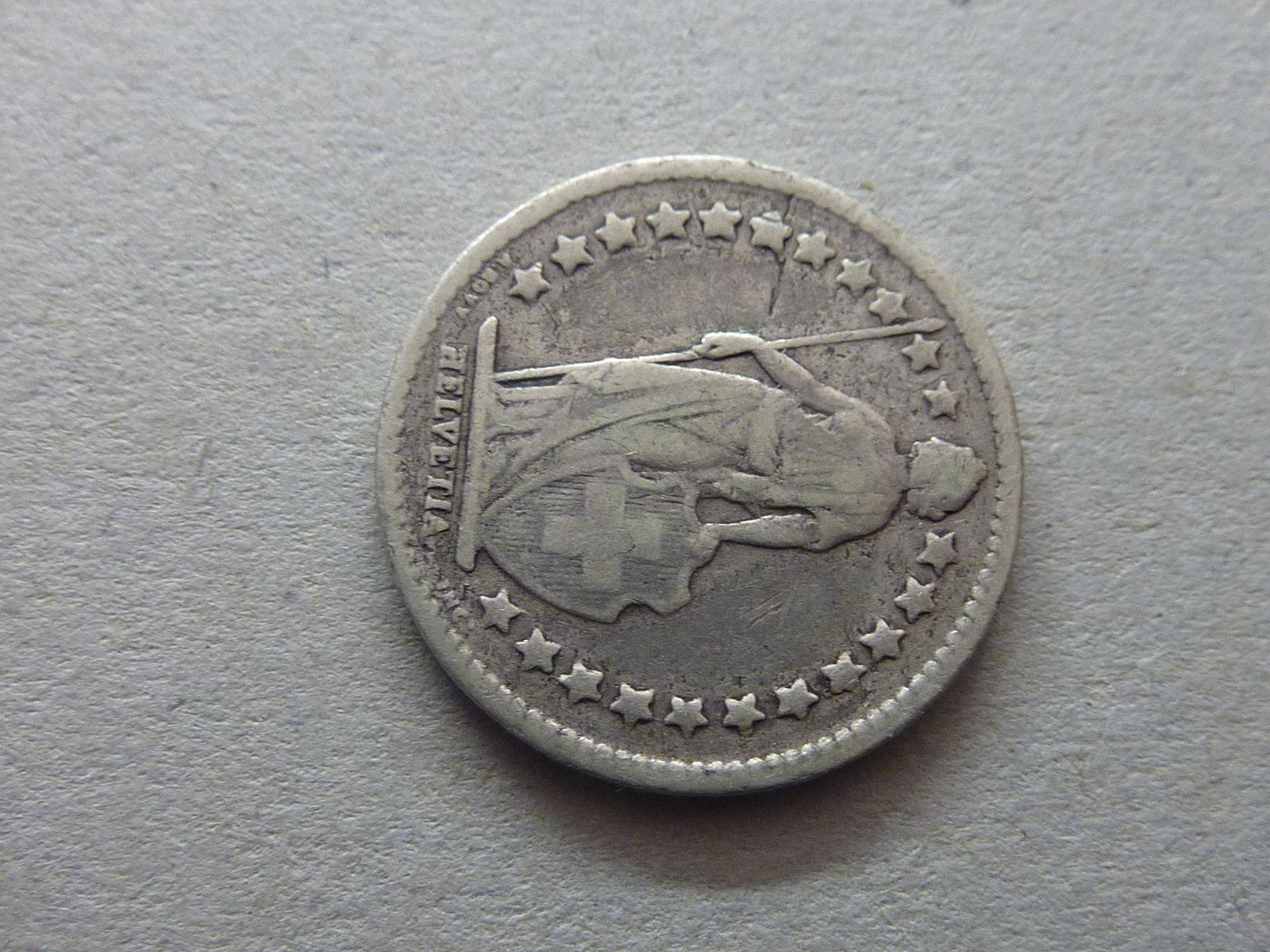 Tutti le monete: Alte schöne Silber 1/2 Fr.  1903 – Usato da Seon venduto da aee_7gpz 2