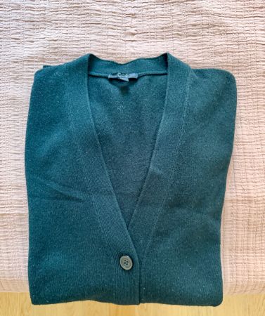 Cos Strickjacke Oversize Size M Forest Green