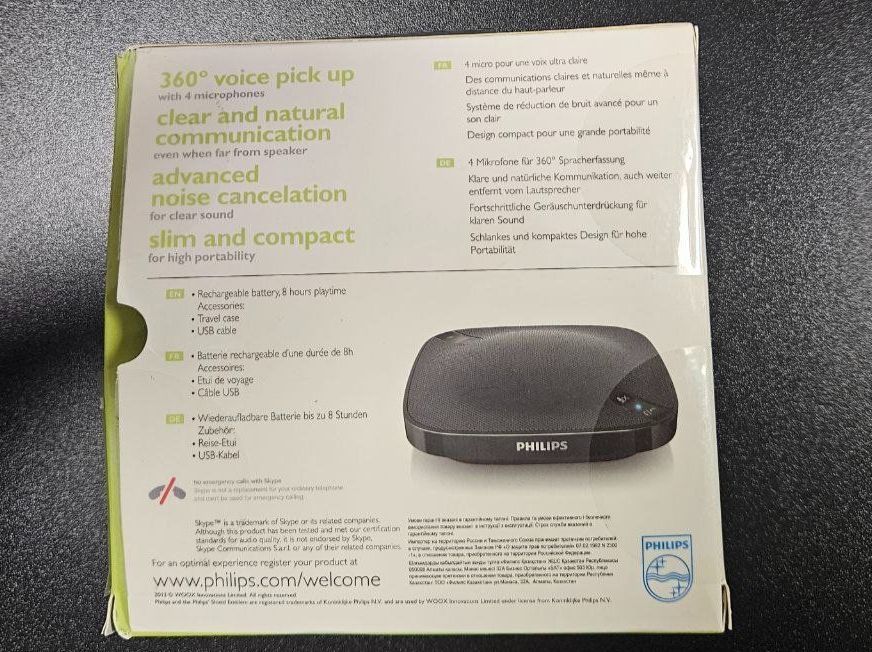 Philips Casse acustiche: Enceinte de conférence Bluetooth PHILIPS HD, NEW – Nuovo (secondo la descrizione) da Genf venduto da SALES2013SALES 1