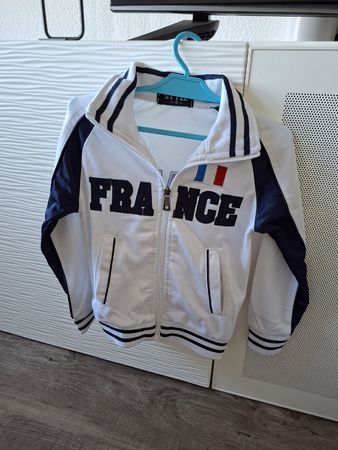 Kinder Trainingsjacke FRANCE 4J.