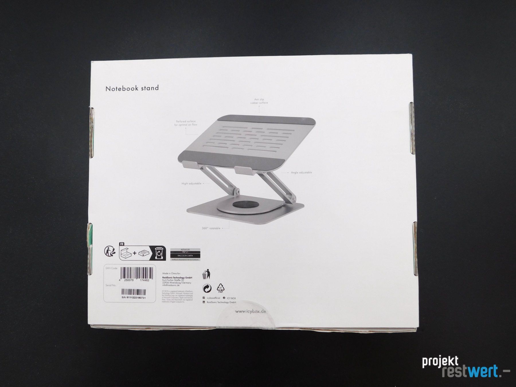 Racks & Ständer: Notebook stand von ICY BOX – Neu (gemäss Beschreibung) aus Bülach von restwert_buelach 6