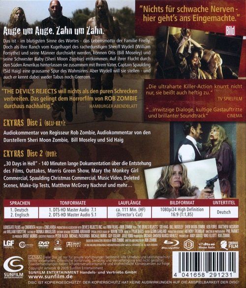 Tutti i DVDs: TDR - The Devil's Rejects: 2-Disc-Sp.Ed. - Directors Cut OVP – Nuovo e nell'imballaggio originale da Volketswil venduto da Fraese1 1