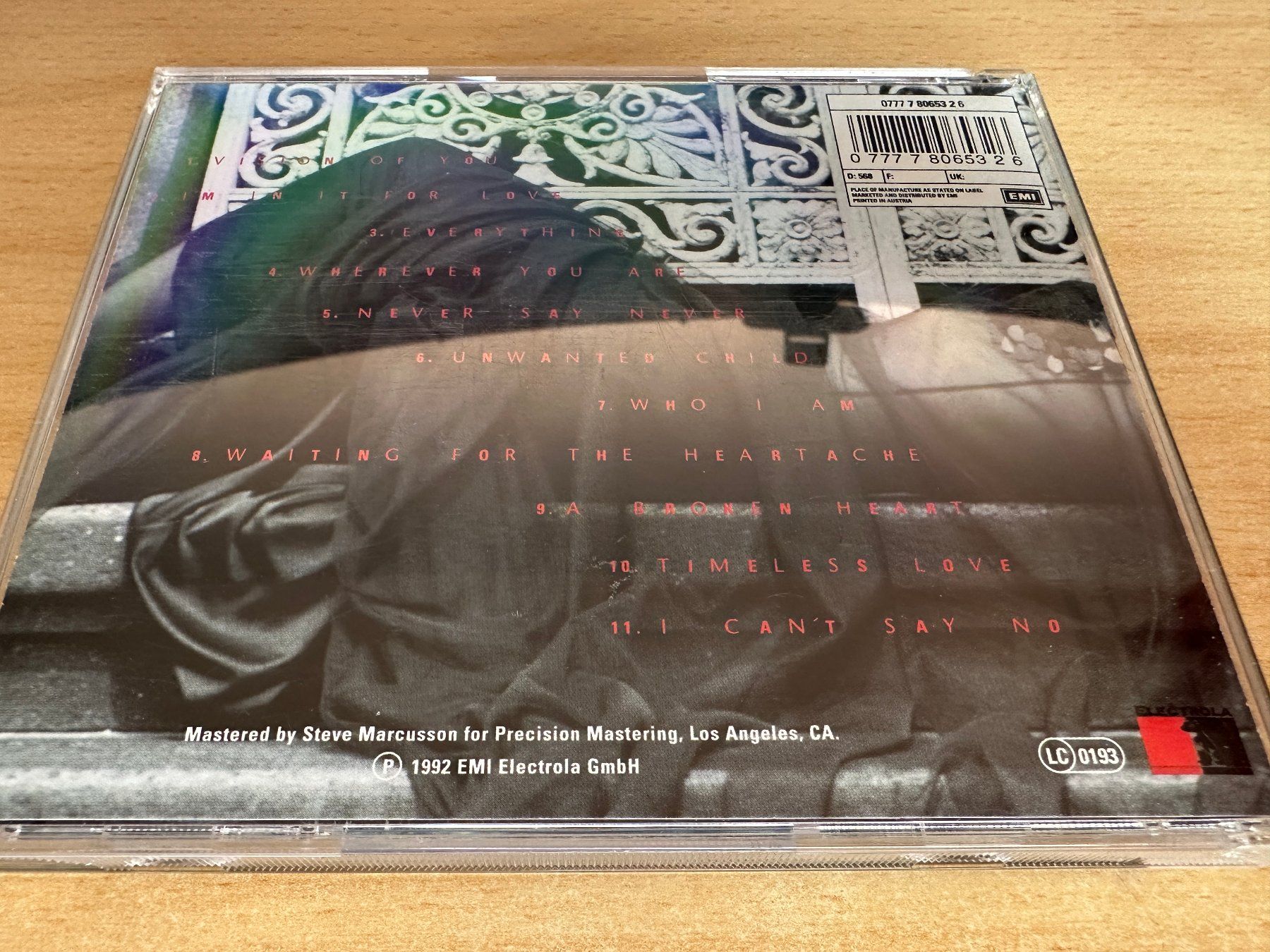CD: Jennifer Rush – Jennifer Rush – Usato da Rikon im Tösstal venduto da Alpenmutz 1