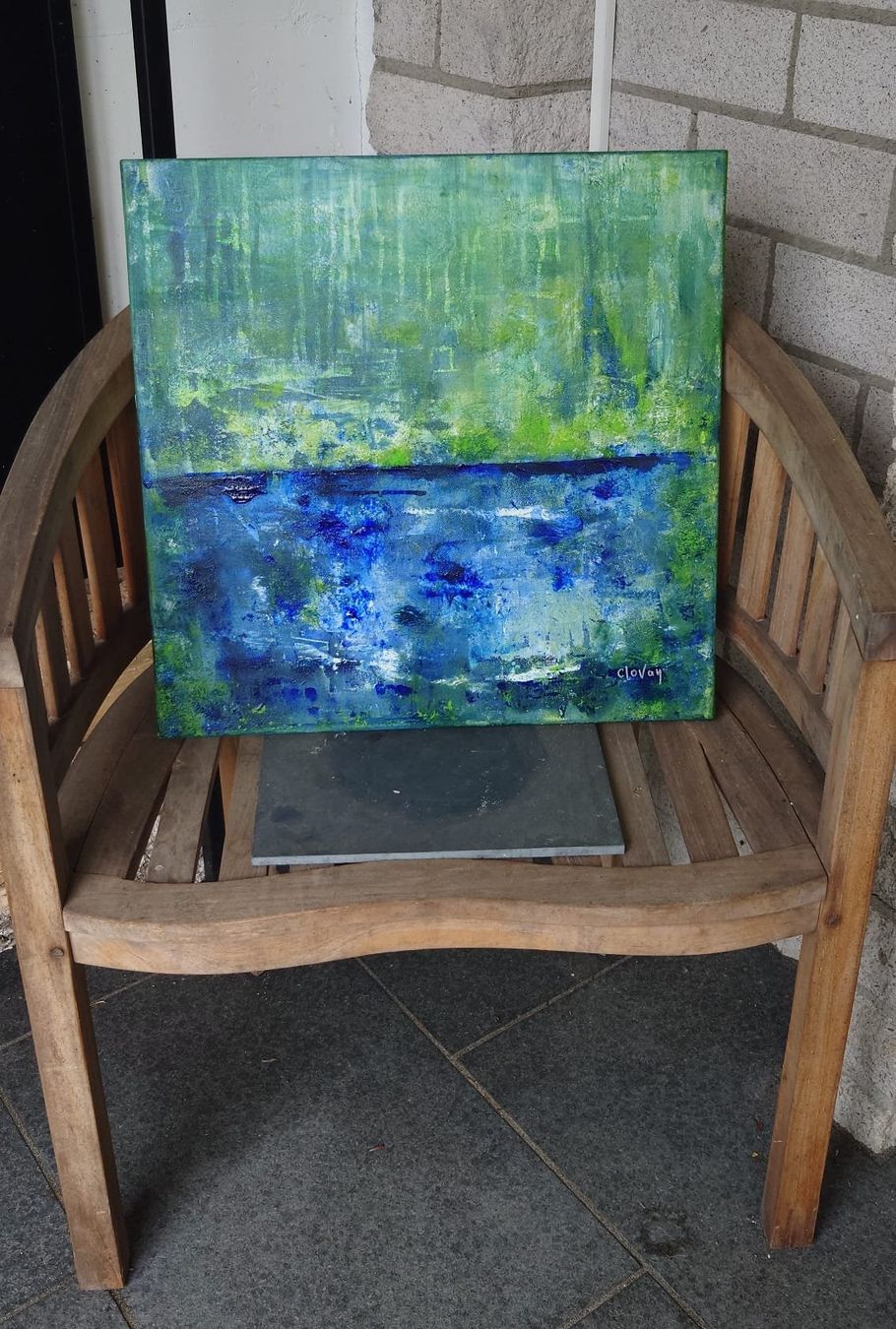 Dipinti: Gemälde, Acrylbilder, Abstrakte Kunst, Schweiz – Usato da Neuhausen venduto da MonoCeros 6
