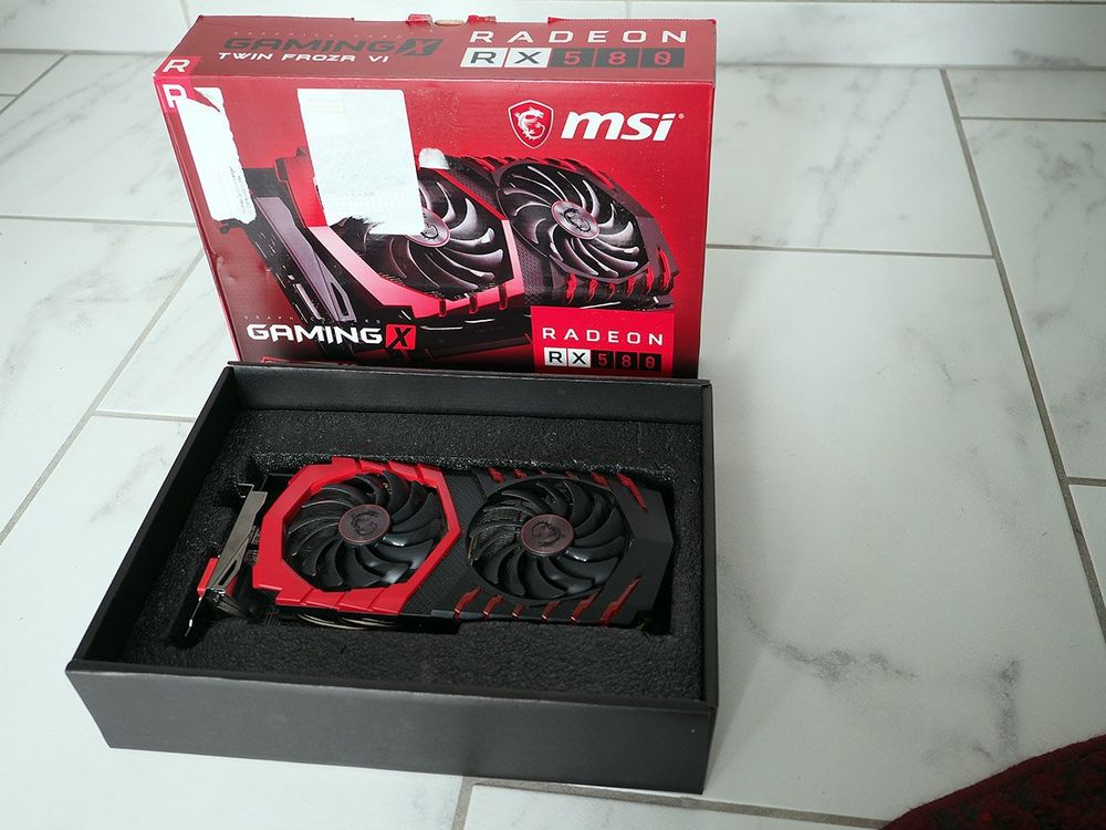 MSI Radeon RX 580 Gaming X mit 8GB (Gebraucht) in Wallisellen für CHF ...