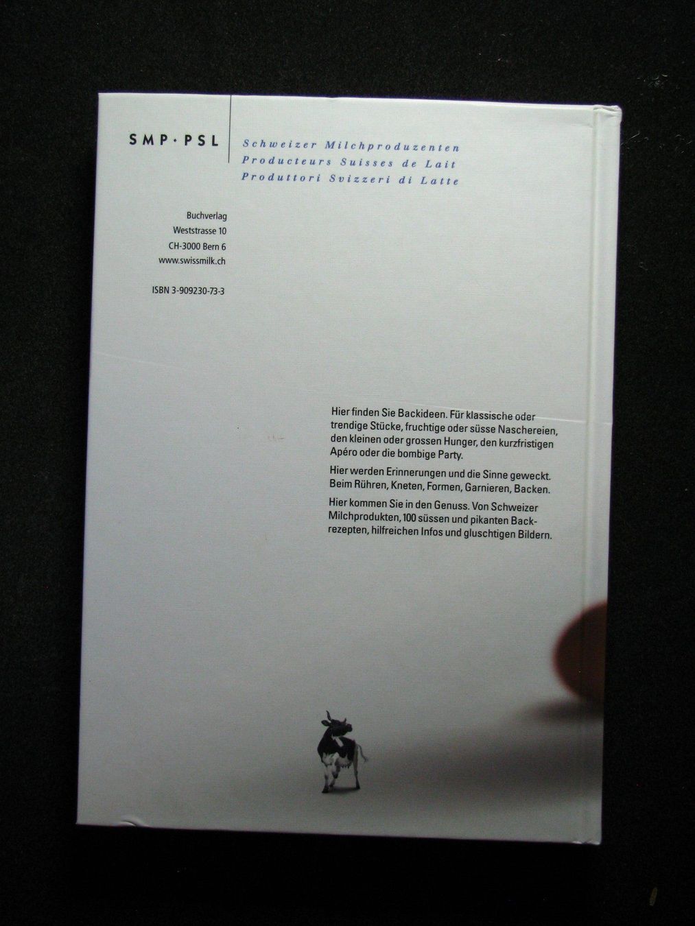 Livres: Backzeit  SMP Schweizer Milchproduzenten – D'occasion à Reitnau par Zaomir 1