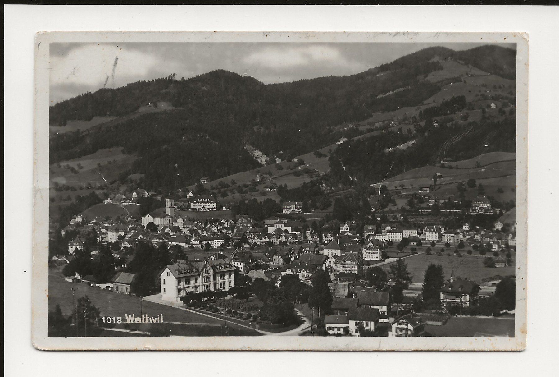 Cartoline postali: AK 1933 Wattwil SG – Usato da Greifensee venduto da 315WDO