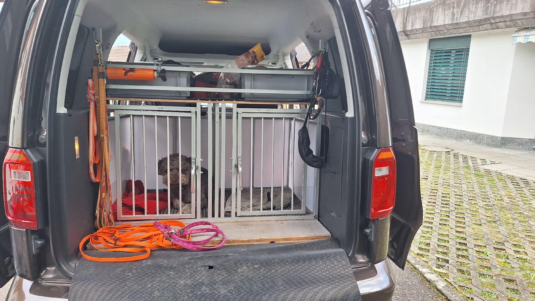 Gabbie, trasporto & Sicurezza: Hunde Transportbox – Usato da Flüeli-Ranft venduto da rolisfahr