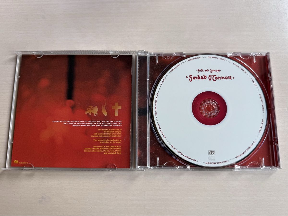 CD: Sinéad O'Connor - Faith and Courage CD Album 2000 – Usato da Oberried Brienz venduto da Chyara 2