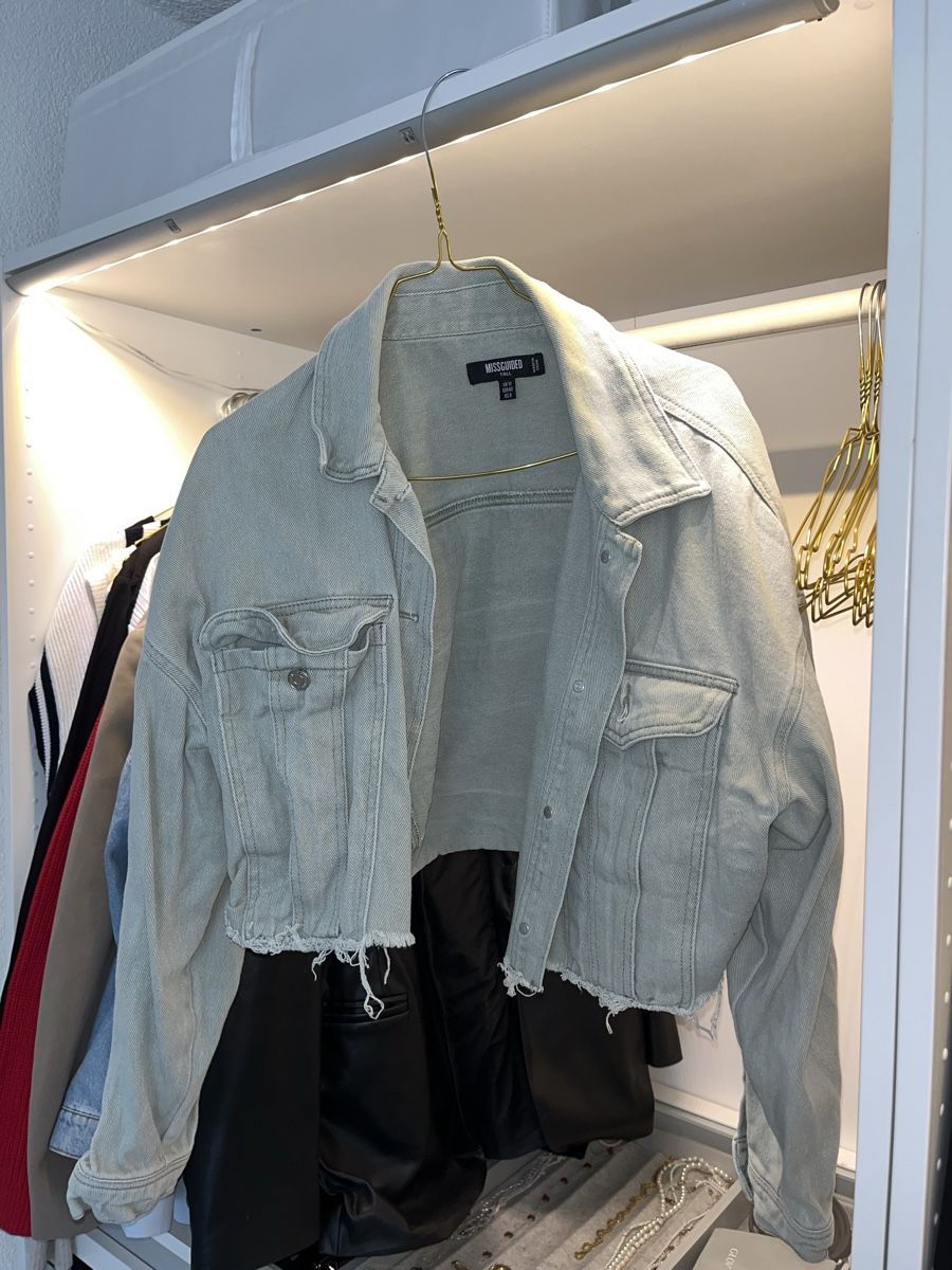 Giacche: Jeansjacke grün – Nuovo (secondo la descrizione) da Zuchwil venduto da celixne