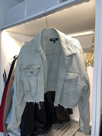 Jeansjacke grün