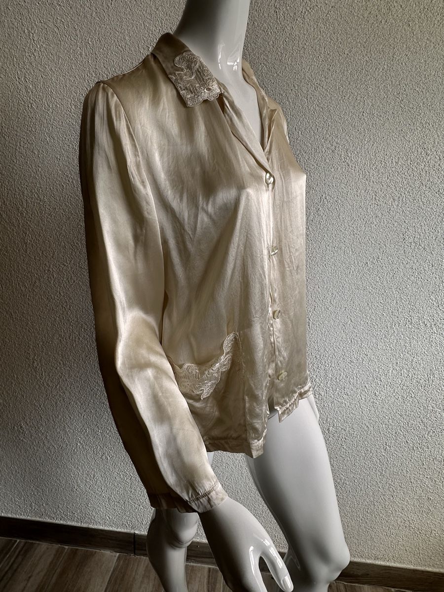 Camicette: Vintage Silk Bloose 100% – Usato da Vevey venduto da ledidream 3