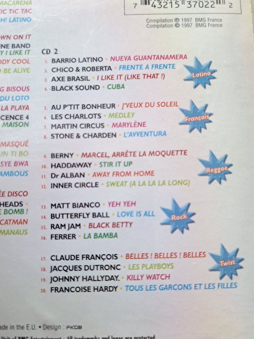 CDs: Cd Les Rythmes de la fête 2 – D'occasion à Pully par bro_n52j 3