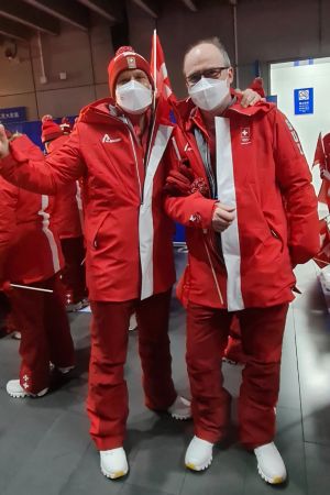 Swiss Olympic Skijacke & Hose 2022