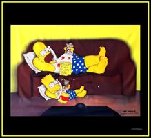 Fahne *The Simpsons* - Nr. J-8533