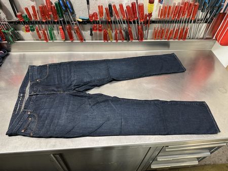 Jeans The Straight Fit 40/34 dunkelblau guter Zustand