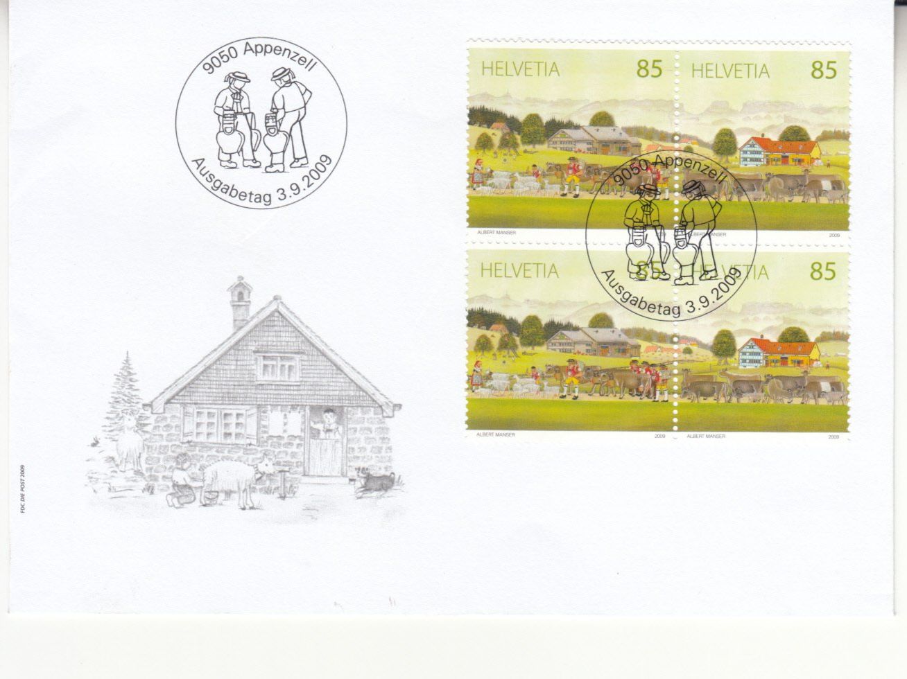 Tutti i francobolli: SBK Z176 - Z177 FDC – Usato da Bürglen TG venduto da StampGraf
