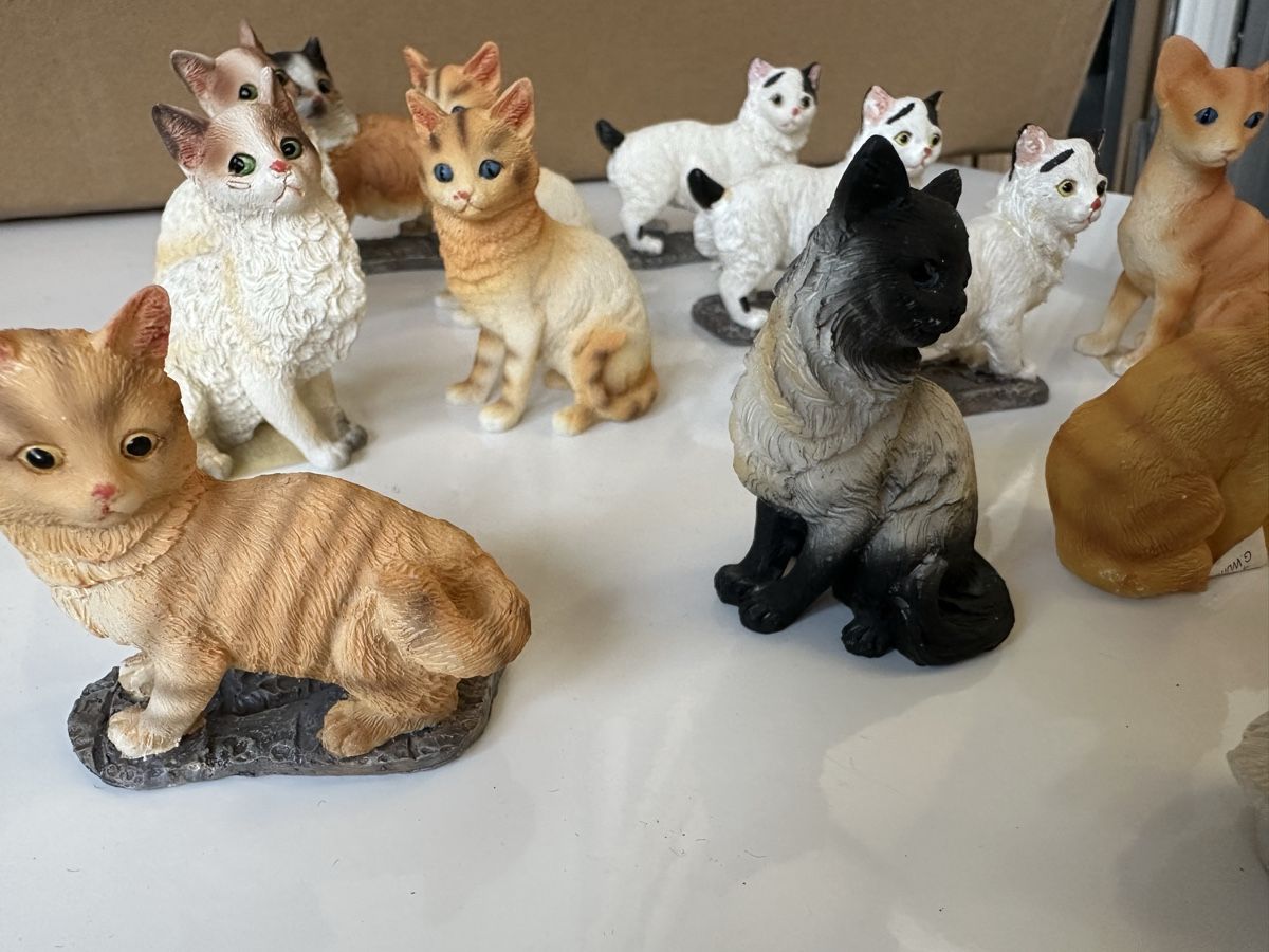 Statuette: Mini Figuren Katzen 🐈 – Nuovo e nell'imballaggio originale da Sevelen venduto da Stopglobal. 3