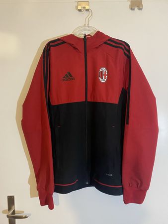 AC Milan (Rain-) Jacket Adidas vintage - S