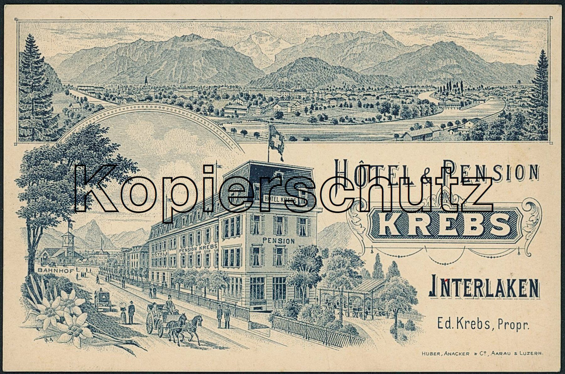 Cartoline postali: BE Interlaken - Litho – Nuovo (secondo la descrizione) da Schindellegi venduto da Jonathan77