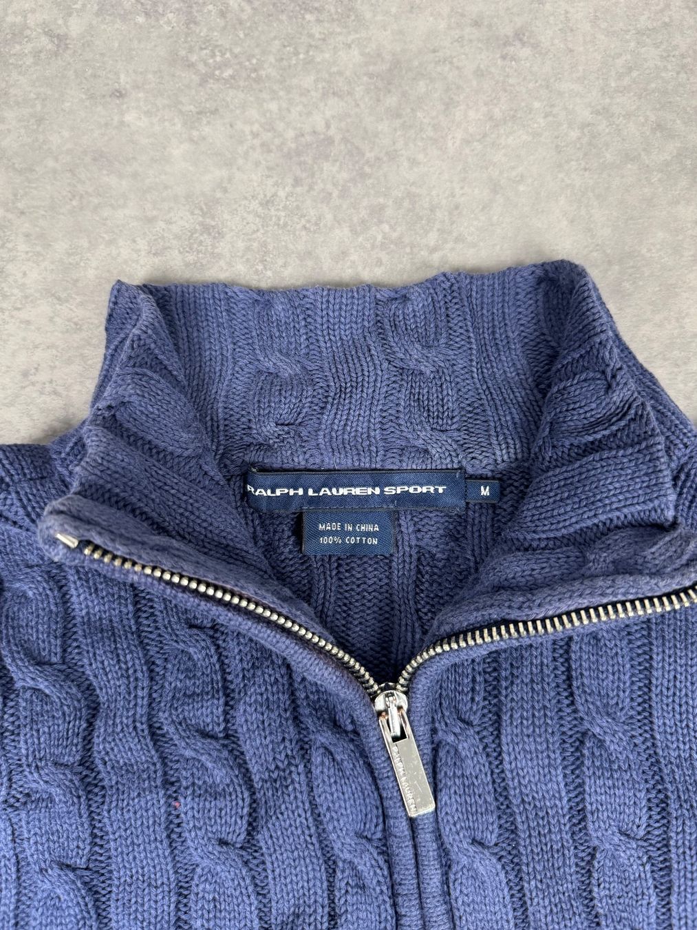 Ralph Lauren Maglioni & Felpe: Ralph Lauren Cable Knit Zipper Pullover - Grösse: S – Usato da Fraubrunnen venduto da simon_28839 2