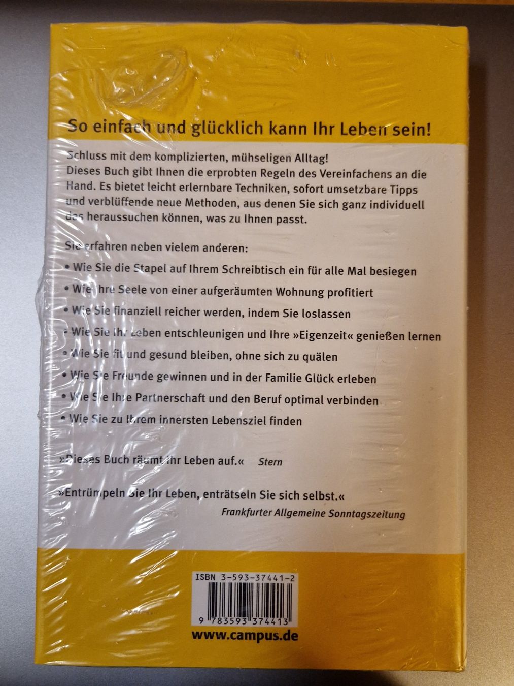 Libri: Simplify your life - einfacher und glücklicher Leben – Nuovo e nell'imballaggio originale da Rüti ZH venduto da Gigelisuppe 1