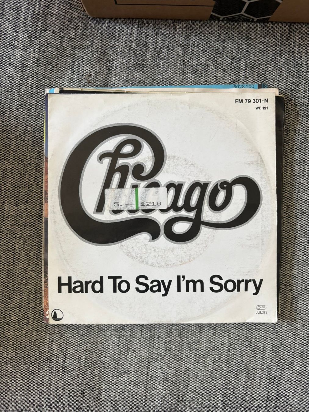 Schallplatten: Chicago - Hard To Say I'm Sorry – Gebraucht aus Zofingen von Bigron