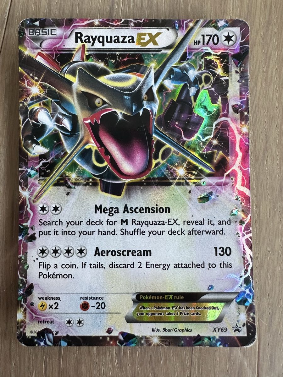 Pokémon Carte collezionabili: Rayquaza Ex – Usato da vouvry venduto da YoLaz