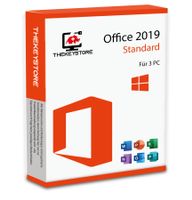 Microsoft Office 2019 Standard - 3 PC's