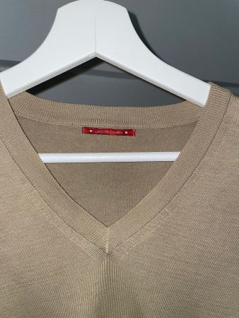 Herrenpulli Jacob Cohen Gr. M beige sehr guter Zustand