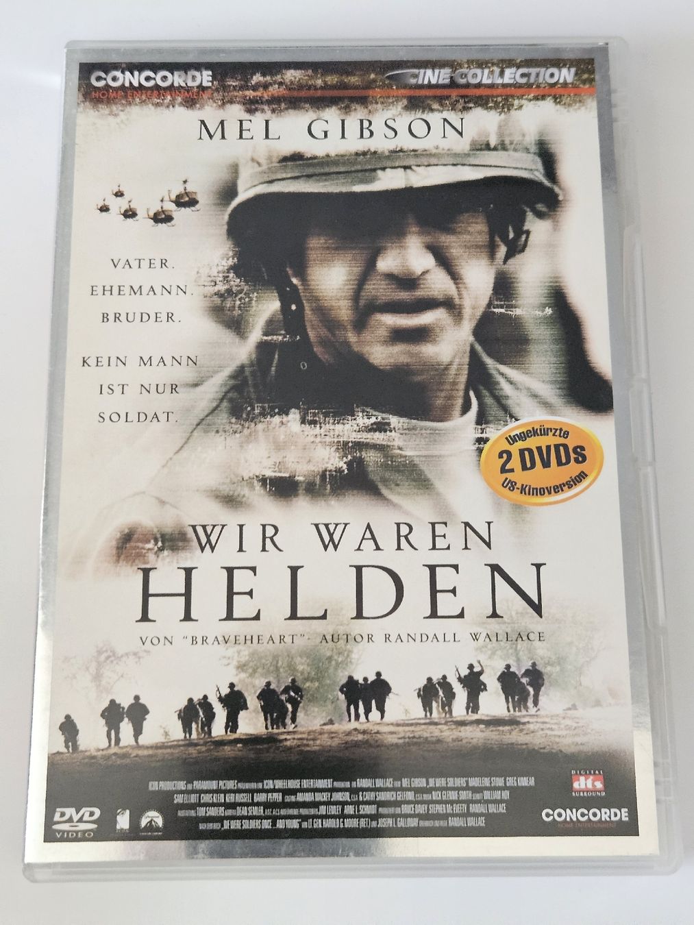 Tutti i DVDs: Wir waren Helden / DVD Mel Gibson / FSK 18 – Usato da Oberdorf BL venduto da BaldenEagle
