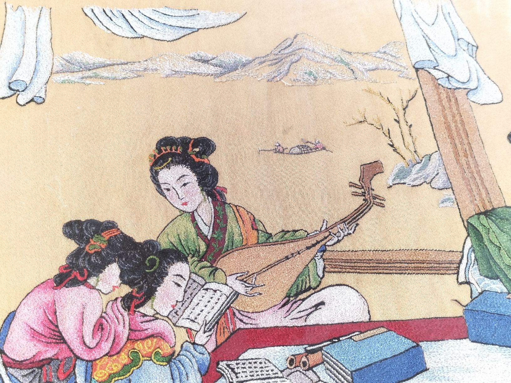Foto & Immagini: Seidenstickerei chinesisch – Usato da Müselbach venduto da pat_9c9w 4