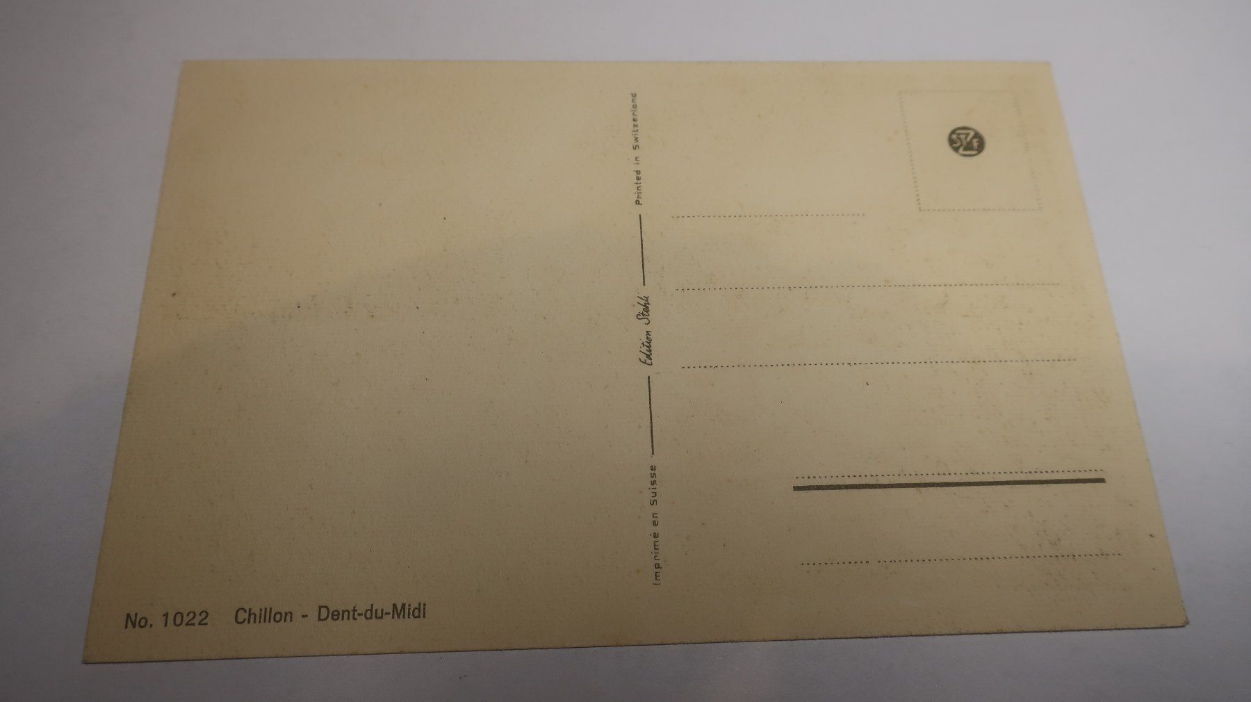 Ansichtskarten: Chillon - Dent-du-Midi – Gebraucht aus Cormoret von Pascalll2001 2