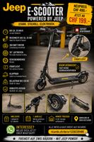 Jeep E-Trotti / E-Scooter – sportliches Design von Jeep