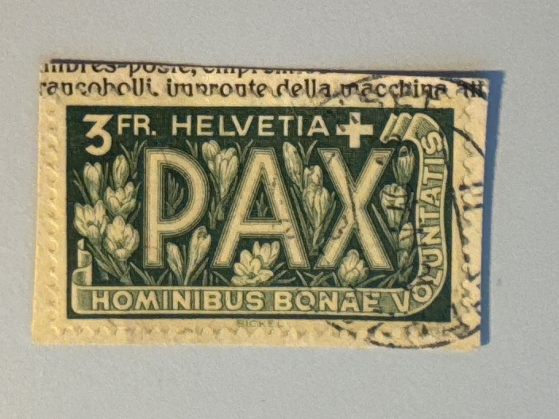 Tutti i francobolli: 1945, PAX, ZNr. 272, gestempelt – Usato da Küssnacht am Rigi venduto da POSTOMASTER