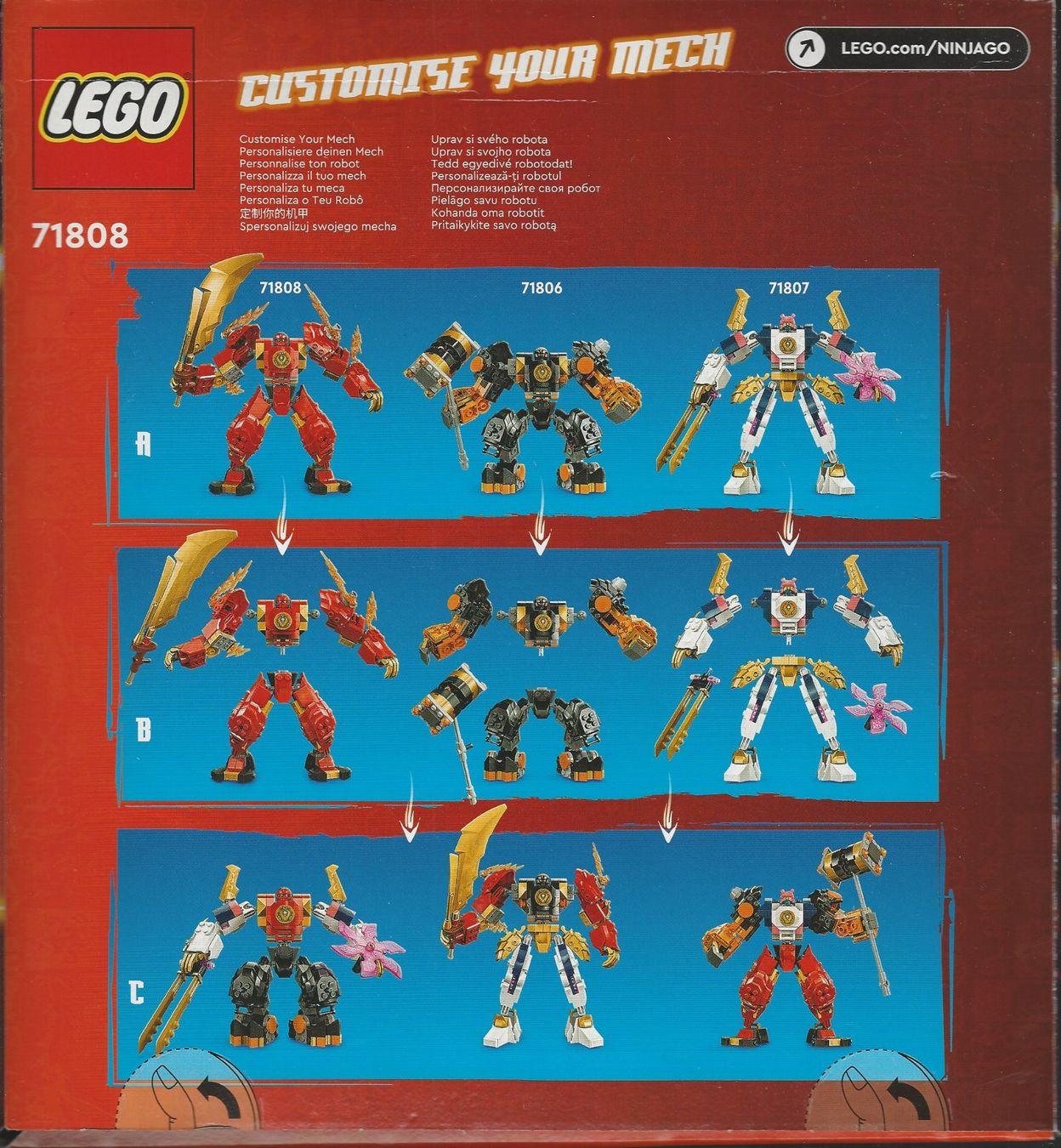 Lego Baukästen: LEGO NINJAGO 71808 KAI'S ELEMENTAL FIRE MECH new – Neu und originalverpackt aus Vezia von Aquarius_Age 1