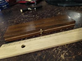 Elegante Vintage Holzkassette - Ideal als Geschenkbox!